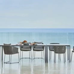 Cane-Line Pure Aluminum Square Dining Table