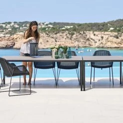 Cane-Line Pure Aluminum Square Dining Table