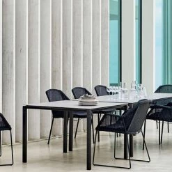 Cane-Line Pure Aluminum Square Dining Table