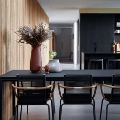 Cane-Line Pure Indoor Aluminum Rectangular Dining Table Modern Dining