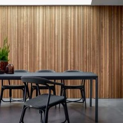 Cane-Line Pure Indoor Aluminum Rectangular Dining Table Modern Dining