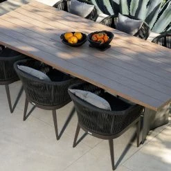 Harbour Outdoor Pure Live Edge Dining Table
