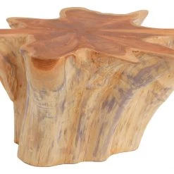Harbour Outdoor Pure Teak Star Root Side Table