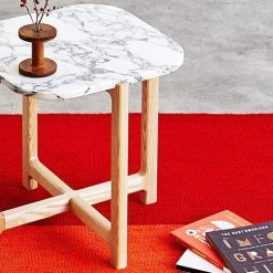 Gus Quarry Marble End Table