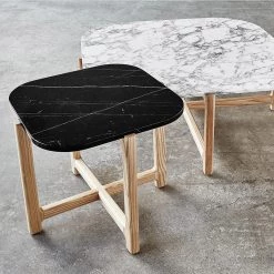 Gus Quarry Marble End Table