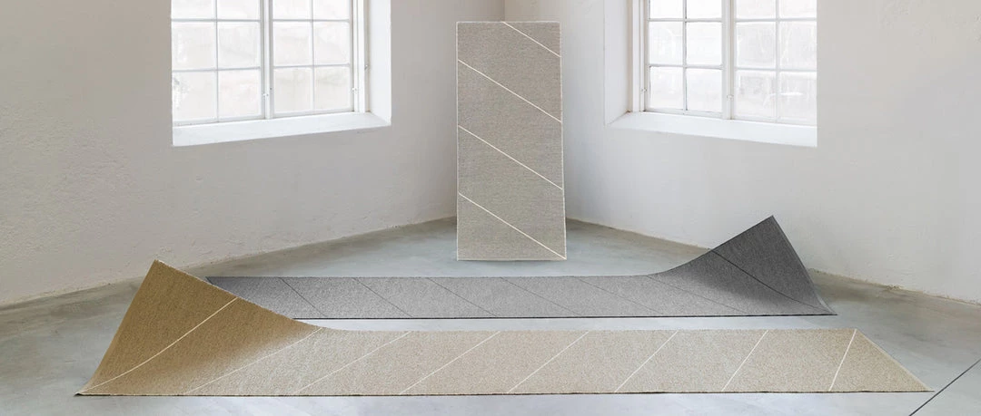 Pappelina Randy Warm Grey & Vanilla Runner Rug Rugs 4 Pappelina Randy Warm Grey & Vanilla Runner Rug Rugs