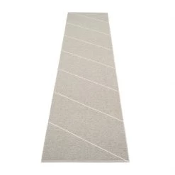 Pappelina Randy Warm Grey & Vanilla Runner Rug Rugs 25 Pappelina Randy Warm Grey & Vanilla Runner Rug Rugs