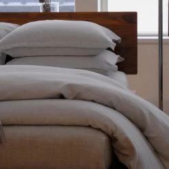 Area Modern Bedroom Ray Grey Cotton Duvet