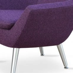 SohoConcept Modern Living Rebecca 4 Metal Legs Armchair