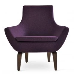 SohoConcept Modern Living Rebecca Plywood Arm Chair