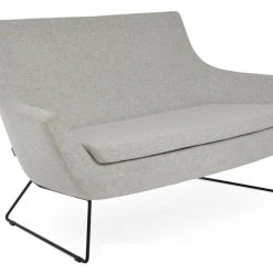 SohoConcept Rebecca Two Seater Wire Sled Base Sofa 37 SohoConcept Rebecca Two Seater Wire Sled Base Sofa