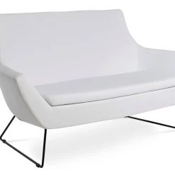 SohoConcept Rebecca Two Seater Wire Sled Base Sofa 35 SohoConcept Rebecca Two Seater Wire Sled Base Sofa
