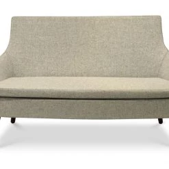 SohoConcept Modern Living Rebecca Wood Two Seater Sofa