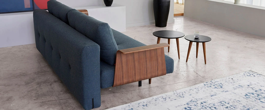 Innovation Modern Living Recast Plus Sofa Bed Dark Styletto With Arms 4 Innovation Modern Living Recast Plus Sofa Bed Dark Styletto With Arms