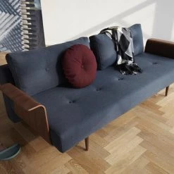 Innovation Modern Living Recast Plus Sofa Bed Dark Styletto With Arms 39 Innovation Modern Living Recast Plus Sofa Bed Dark Styletto With Arms
