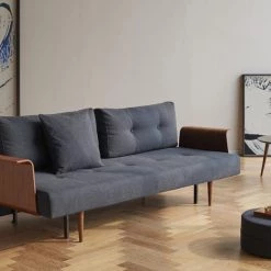 Innovation Modern Living Recast Plus Sofa Bed Dark Styletto With Arms 40 Innovation Modern Living Recast Plus Sofa Bed Dark Styletto With Arms