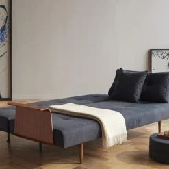 Innovation Modern Living Recast Plus Sofa Bed Dark Styletto With Arms 41 Innovation Modern Living Recast Plus Sofa Bed Dark Styletto With Arms