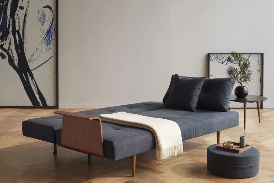 Innovation Modern Living Recast Plus Sofa Bed Dark Styletto With Arms 11 Innovation Modern Living Recast Plus Sofa Bed Dark Styletto With Arms