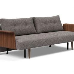 Innovation Modern Living Recast Plus Sofa Bed Dark Styletto With Arms 52 Innovation Modern Living Recast Plus Sofa Bed Dark Styletto With Arms