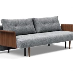 Innovation Modern Living Recast Plus Sofa Bed Dark Styletto With Arms 57 Innovation Modern Living Recast Plus Sofa Bed Dark Styletto With Arms