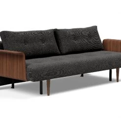 Innovation Modern Living Recast Plus Sofa Bed Dark Styletto With Arms 58 Innovation Modern Living Recast Plus Sofa Bed Dark Styletto With Arms
