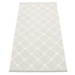 Pappelina Rex Fossil Grey & White Runner Rug 25 Pappelina Rex Fossil Grey & White Runner Rug