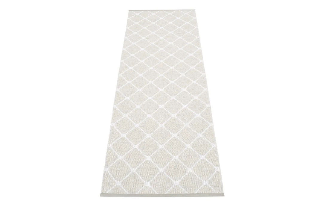 Pappelina Rex Fossil Grey & White Runner Rug 14 Pappelina Rex Fossil Grey & White Runner Rug