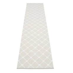 Pappelina Rex Fossil Grey & White Runner Rug 27 Pappelina Rex Fossil Grey & White Runner Rug