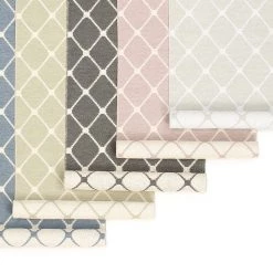 Pappelina Rex Storm & Vanilla Runner Rug