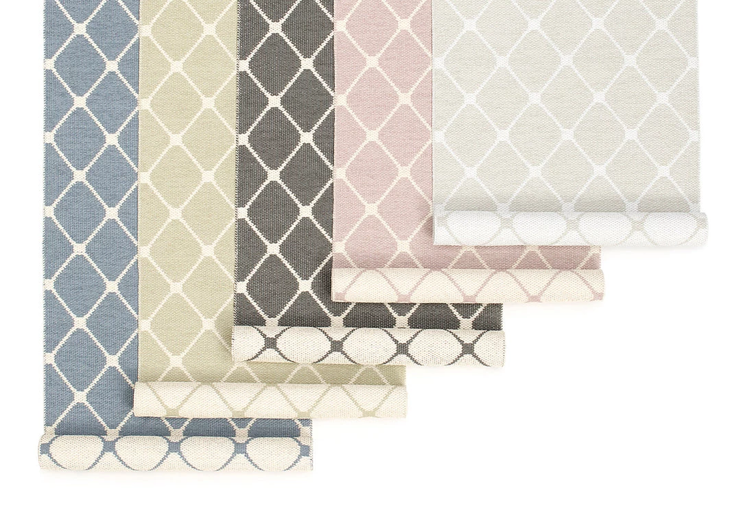 Pappelina Rex Storm & Vanilla Runner Rug 4 Pappelina Rex Storm & Vanilla Runner Rug