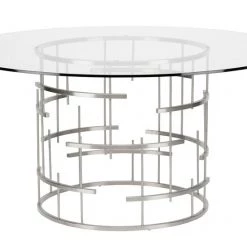 Nuevo Round Tiffany Dining Table Modern Dining