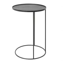 Ethnicraft Round Tray Side Table