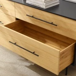 Greenington Santa Cruz 4 Drawer Double Dresser