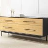 Greenington Santa Cruz 4 Drawer Double Dresser