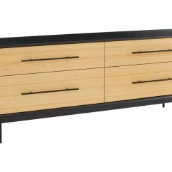 Greenington Santa Cruz 4 Drawer Double Dresser