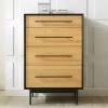Greenington Santa Cruz 4 Drawer High Chest