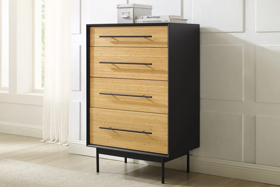 Greenington Santa Cruz 4 Drawer High Chest 8 Greenington Santa Cruz 4 Drawer High Chest