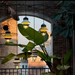 Marset Santorini Outdoor Pendant With IP65 Canopy