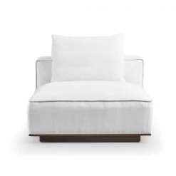 Harbour Outdoor Santorini Single Armless Chair