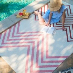 Brita Sapmi Red Rug Area Rugs