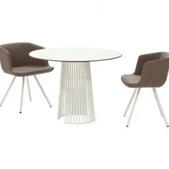 B&T Seri Wood Round Table