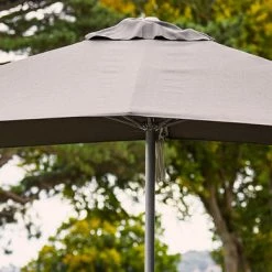 Cane-Line Shadow Parasol With Pulley System