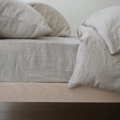 Area Simone Natural Flat Sheet