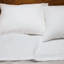 Area Simone White Flat Sheet