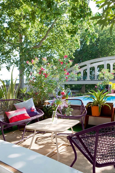 Fermob Sixties Bench 8 Fermob Sixties Bench