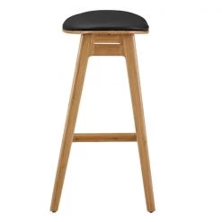Greenington Skol Upholstered Leather Seat Stool 16 Greenington Skol Upholstered Leather Seat Stool