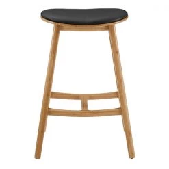 Greenington Skol Upholstered Leather Seat Stool 15 Greenington Skol Upholstered Leather Seat Stool