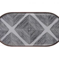 Ethnicraft Slate Glass Tray