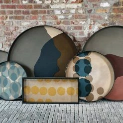 Ethnicraft Slate Glass Tray