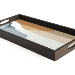 Ethnicraft Slate Glass Tray